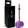 HaloModora Camera d'aria leggera per bicicletta 700c 23-32 mm per Presta 45 mm valvola per tubo ultra sottile da corsa per bici da strada viola (85 mm)
