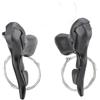 Generico Compatibile for Micro Bici Da Strada Comandi 3x7 3x8 3x9 3x10 3X11 Velocità Leva del Freno Della Bicicletta 2x7 2x8 2x9 2x10 Deragliatore(3x8 Speed SL)