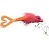 Nutup Esca artificiale dura da 22 cm, multiarticolata, a forma di topo con doppia coda curva, per spigola, luccio, realistica, 36 g (rosa)