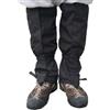 LatoYard Ghette da escursionismo, impermeabili, resistenti, protezioni da neve per stivali, antivento, con cinghie regolabili, per caccia, sci, alpinismo, 45,7 cm (nero)