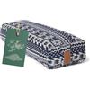 #DoYourYoga Bolster Yoga angolare »Paravati« con pula di Farro bio/Lunghezza ca 67cm e ca. 13cm Altezza - Ideale Come Cuscino Yoga/Cuscino zafu/Cuscino Meditazione/Supporto Meditazione Stile (1)