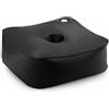 APLVFFZH Piede Qurato per Ombrellone 40cm, Nera, 25kg, Zavorra Riempibile Acqua per Esterno, per terrazza