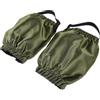 BESPORTBLE Ghette da Trekking Leggere Oxford 420d Impermeabili Protezione Piedi per Escursioni e Campeggio Desertico in Verde Militare