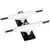 Generico Truck a Doppia Staffa for Skateboard Cavo da 5,25 Pollici