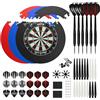 KOTO darts KOTO - King Classic Bersaglio & Ring Protettivo, Sisal Brasil, 23G Rosso
