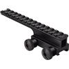 Feyachi Riser Mount, Tactical High Profile Picatinny Weaver Rail Flat Top Mount Adattatore e Riser per telescopi e ottica, 1 H x 14.5cm L, 14 slot