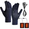 Generisch Guanti riscaldati USB, scaldamani, per clima freddo, touch screen