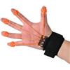 Generic Hand Grip Strength Trainer - Rinforzatore per dita con 5 anelli sostituibili (4,5-34 kg) per artrite, tunnel carpale e riabilitazione della presa, misura universale per mano sinistra/destra