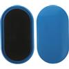 POPETPOP 2 Pezzi Dischi Scorrevoli per Esercizi Fitness ad Alta Intensità, Slider Ovali in Plastica Stabile, per Allenamento Versatile a Casa, Set da Blu