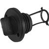ULTECHNOVO Tappo di Scarico per Barca in Plastico Nero Sigillo e Resistenza all'Usura, Diametro Vite 2,7cm, Adatto per Canoa e Kayak Sit On Top