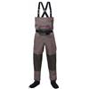 GIJMZY Stivali Pesca Trampolieri da pesca a mosca Traspiranti Impermeabili | Calza for piedi River Wader Pants for uomo e donna(Brown,L)