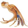 Generic Simulazione Squid Jigs Esche Durevoli per Polpo con 10 Compresse di Inchiostro per la Pesca Oceanica Corpo Morbido per un Aumento del Tasso di Cattura