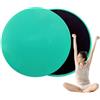 Generic Pilates Sliding Discs - Pedali da yoga a doppia faccia (confezione da