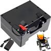 FREEDOH Batteria per Sedia a rotelle elettrica, Batteria al Litio da 24 V