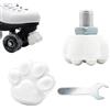 Generico Roller Skate Stoppers, Brake Block Stoppers, Replacement Parts Roller Skate