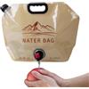 Generico Sacca acqua pieghevole 8L, contenitore portatile campeggio escursionismo | Maniglia robusta trasporto. Senza BPA, inodore. Resiste uso esterno intenso. kayak, barca, kit sopravvivenza.