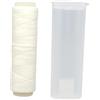 KIXZSAZ Il filo per esche da pesca e la lenza elastica, Bianco, 0.25 mm 100 m