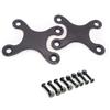 Generico Compatibile spessori Anti-abbassamento 6,5cm bulloni Skate 35mm