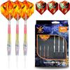 EMYTH Set di Freccette con Punta Morbida SUZAKU, barili in tungsteno 90%, 17g, Freccette Professionali per bersagli elettronici