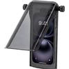 Nuhjytgf Ombrello da Cellulare Scudo Pioggia Antiriflesso Smartphone Con Sgancio
