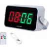 rockible Contasegnapunti Biliardo Elettronico Segnapunti Digitale Tabellone Display Ampio LED Pulsanti Supporto Laterale Corpo Acrilico Ricaricabile Adatto per, Con Telecomando