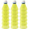 QWORK® Set di 18 Volani Badminton in Nylon - Elevata Resistenza agli Urti e Volo Stabile