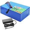 FREEDOH Batteria di Ricambio al Litio da 24 V con Caricabatterie