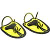 XUMIUZIY Pinne Palmate per Nuoto, Pinne da Addestramento per Immersioni Subacquee per Apnea Blu L (M)