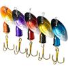 Jingyash Lure Da Pesca Spinnerbait Rotazione 360° Swimbait Jig Esche Cucchiaini