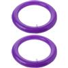DIYEAH Base per Palla da Yoga Gonfiabile in PVC 2 Pezzi, Porpora