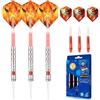 EMYTH Set di Freccette con Punta Morbida SPACE5, barili in tungsteno 90%, 20g, Freccette Professionali per bersagli elettronici