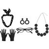 TWISAXC Set di accessori per costumi da donna ispirati agli '50, con
