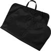 POPETPOP Borsa da Viaggio Pieghevole Nera in Nylon Imitazione con Design Appendiabiti per Abbigliamento e Maglie da Hockey, per Viaggi e Organizzazione Armadio