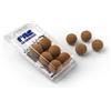 FAS Palline Calcio Balilla in Sughero Naturale, 33mm, Set 10, Marrone Chiaro, 19g