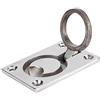 Cocoarm Maniglia a Incasso per Boccaporto, Anello di Sollevamento a Filo in Acciaio Inox 316, 63 X 44 Mm, for Portelli per Barca