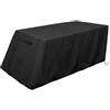 MKTOLHUs Protezione per tavola da sit-up 420D per cuneo Ab Mat Outdoor Indoor Dust for Proof Shield Nero 152 x 46 x 54 cm