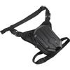 Lurrose Marsupio Cosciale da Uomo per Moto Design Combinato Vita e Gamba, in Eva e Poliestere, Versatile per Attività Outdoor e Escursionismo