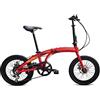 VOPLIVAT Bicicletta pieghevole in alluminio