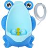 Generisch Orinatoio vasino per ragazzi Frog Pee orinatoio vasino con bersaglio | Rana in piedi orinatoio toilette vasino trainer a parete pipì ragazzi vasino trainer