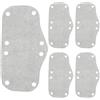 Rrlihjgu Cappello Sudore Fodera Casco Imbottitura Umidità | 5 pezzi comodi caschi per ciclismo, moto, escursionismo, caccia, costruzione, allenamento