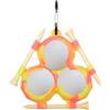 MLqkpwy Porta palline da golf in silicone con fibbia | Accessori leggeri per borsa da club, protezione per palloni sportivi, facile fissaggio al carrello e alla cintura