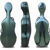 DouscsChart Custodia professionale per violoncello 4/4 in fibra di carbonio, ultra leggera, durevole, custodia da viaggio per violoncellisti, musica, studenti, impermeabile, antiurto, con cinghie per