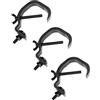 QWORK® 3 Pezzi Morsetto per luci da palcoscenico, Morsetto a traliccio, Attrezzatura per illuminazione da palcoscenico, 30-55 MM, Compatibile con la maggior parte delle luci da palcoscenico