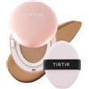 TIRTIR Mask Fit All Cover Pink Cushion Foundation | Alta copertura, finitura opaca vellutata, leggera, impeccabile, corregge arrossamenti, cuscino coreano (# 31N beige francese, misura intera, 0,63 Fl