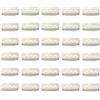 JCUGSBS Clip per Parrucca, Clip per Extension Capelli e Posticci per Capelli, Bianco Sporco, 30 Pezzi
