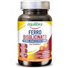 Equilibra® Ferro Bisglicinato, 120 Capsule, assorbimento ottimale, Integratore con Ferro e Vitamina C, per la Normale Formazione di Glubuli Rossi ed Emoglobina, Adatto ai Vegani, Senza Glutine