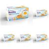 Nutricia NUTILIS AQUA GEL ESSENTIAL - Acqua Gelificata per la Gestione Dietetica della Disfagia, Senza Zucchero, Glutine e Lattosio, Alimento a Fini Medici Speciali, Gusto Arancia - 4 x 125g (Confezione da 5)
