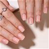 Anglicolor Unghie finte - nude | unghie press on corte rosa,riutilizzabili16 misure - Kit da 32 unghie,inclusa colla per unghie,lima per unghie e bastoncino per manicure (Nude-A2, 30 pezzi)