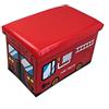 GMMH Sgabello Firetruck Toy Box pieghevole originale GMMH Spielzeugtruhe scatola dei giocattoli di stoccaggio sgabello pieghevole