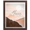BIRAPA Cornice per foto Monaco 32,5x47,5 cm Cornice per immagini Cornice per poster Cornice in legno Rovere scuro - Ottico